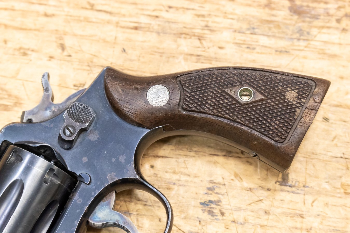 SMITH AND WESSON Pre Model 36 38 Special Police Trade-in Revolver